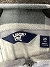 Lands' End 100% Polyester Checkered-gingham Gray Turtleneck Sweater Size XS - photo 7