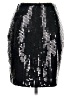 Ninety 100% Polyester Graphic Black Formal Skirt Size 12 - photo 1