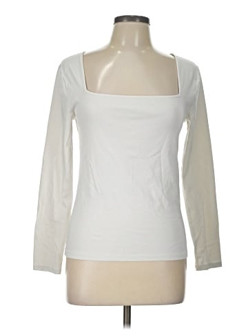 Ann Taylor 3/4 Sleeve T-Shirt (view 1)