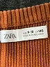 Zara Solid Brown Pullover Sweater Size 9 - 10 - photo 3