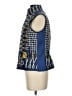 J. McLaughlin 100% Silk Blue Sweater Vest Size S - photo 5