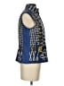 J. McLaughlin 100% Silk Blue Sweater Vest Size S - photo 4