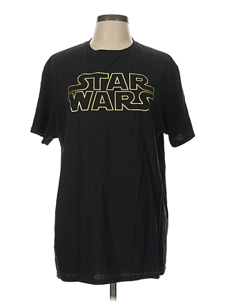 Pre-owned Star Wars Short Sleeve T-shirt In Black
