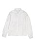 Unbranded Solid White Long Sleeve Button-Down Shirt Size 12 - photo 1