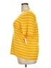 Talbots Stripes Yellow Short Sleeve T-Shirt Size 2X - photo 5