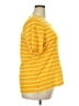 Talbots Stripes Yellow Short Sleeve T-Shirt Size 2X - photo 4