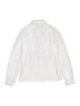 Unbranded Solid White Long Sleeve Button-Down Shirt Size 12 - photo 2