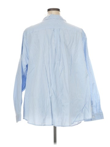 Ellos 3/4 Sleeve Button-Down Shirt (view 2)