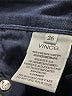 Vince. Chevron-herringbone Black Jeans Size 26 waist - photo 8
