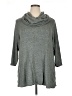 Cupio Gray Turtleneck Sweater Size 1X - photo 1