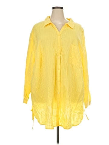 Ulla Popken 3/4 Sleeve Blouse (view 1)