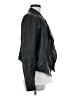 DKNY Jeans 100% Leather Black Leather Jacket Size M - photo 4