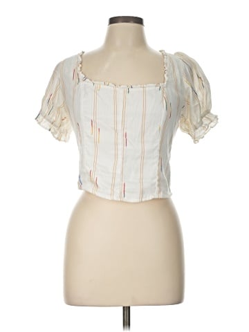 Free People Short Sleeve Blouse (view 1)