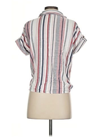 Love Notes Short Sleeve Button-Down Shirt (view 2)