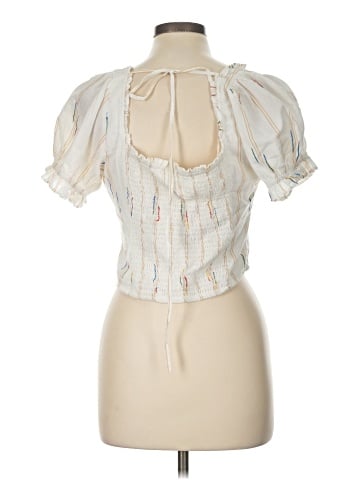 Free People Short Sleeve Blouse (view 2)