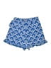Zara 100% Polyester Print Blue Skort Size S - photo 2