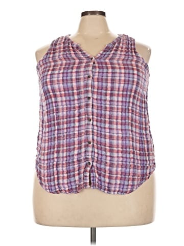 Lucky Brand Sleeveless Button-Down Shirt (view 1)