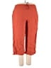 Coldwater Creek Orange Linen Pants Size 2X - photo 1