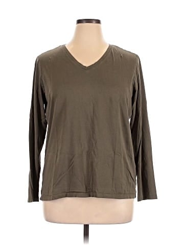 Lands' End 3/4 Sleeve T-Shirt (view 1)