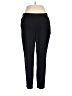Nine West Solid Black Dress Pants Size L - photo 1