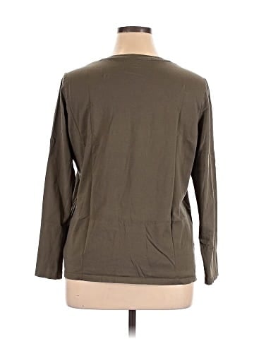 Lands' End 3/4 Sleeve T-Shirt (view 2)