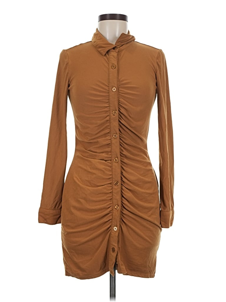 Pre-owned No Boundaries Casual Dress In Brown
