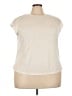 Zella Ivory Short Sleeve Top Size 2X - photo 1