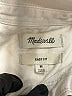 Madewell 100% Cotton Ivory Jacket Size M - photo 6