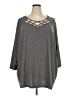 Catherines Gray 3/4 Sleeve T-Shirt Size 4X - photo 1