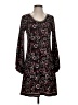 Max Studio Paisley Floral Black Casual Dress Size S - photo 1