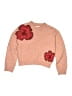 Zara Floral Tan Pullover Sweater Size 11/12y - photo 1