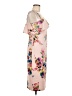 Spense Floral Pink Cocktail Dress Size 10 - photo 4