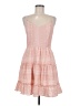 IMAN 100% Polyester Pink Casual Dress Size M - photo 1