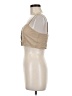 Leith Tan Sleeveless Button-Down Shirt Size M - photo 5
