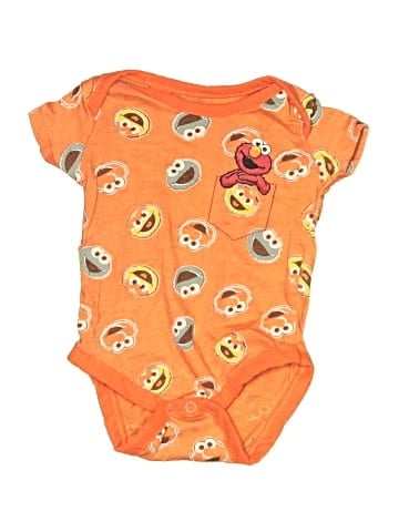 Sesame Street Short Sleeve Onesie (view 1)
