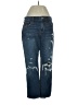 Old Navy Graphic Blue Jeans Size 4 Petite - photo 1