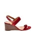 Tory Burch Red Wedges Size 6 1/2 - photo 1