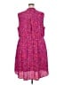 Apt. 9 100% Polyester Paisley Pink Casual Dress Size 3X - photo 2