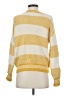 Hem & Thread 100% Polymide Stripes Yellow Pullover Sweater Size S - photo 2