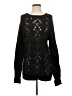 Hem & Thread 100% Acrylic Black Pullover Sweater Size S - photo 1
