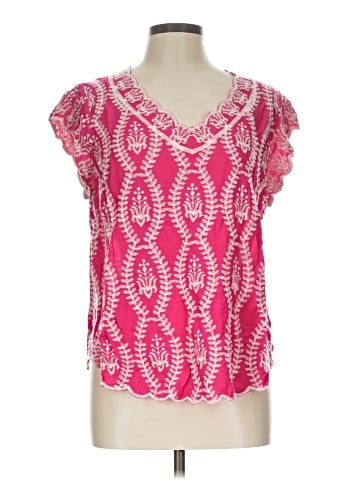 Solitaire Short Sleeve Blouse (view 1)