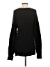 Hem & Thread 100% Acrylic Black Pullover Sweater Size S - photo 2