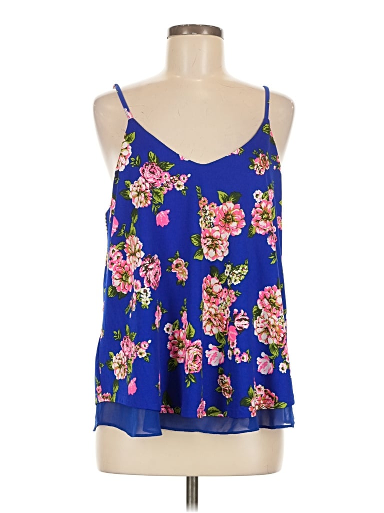 Pre-owned Sweet Wanderer Sleeveless Blouse In Blue