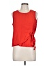 Greylin Red Sleeveless Blouse Size L - photo 1