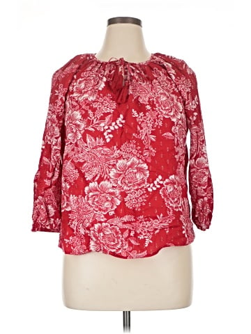 Style&Co 3/4 Sleeve Blouse (view 1)