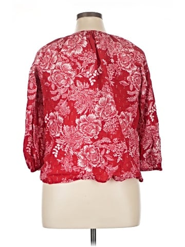 Style&Co 3/4 Sleeve Blouse (view 2)