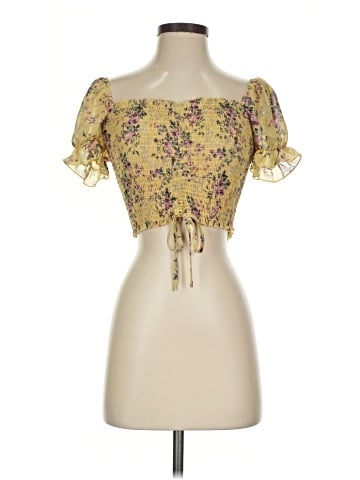 Blush Short Sleeve Blouse (view 1)
