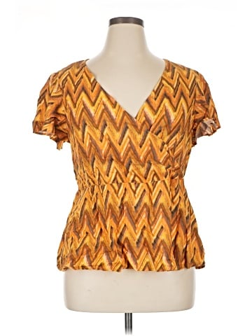 Jessica Simpson Short Sleeve Blouse (view 1)