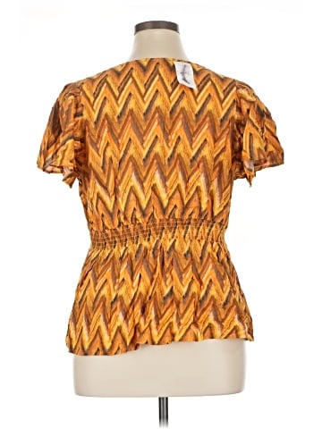 Jessica Simpson Short Sleeve Blouse (view 2)