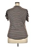 Faded Glory Brown Short Sleeve Top Size 20 - photo 2